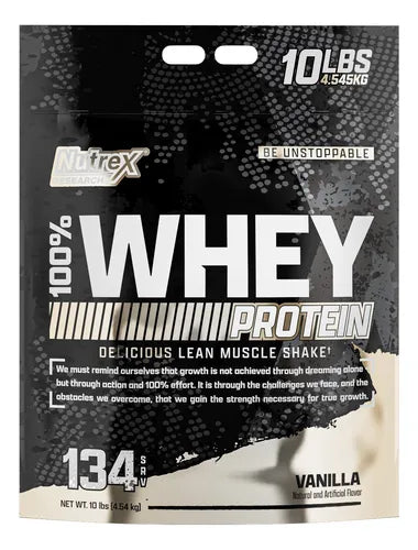 100% Whey Vainilla 10 lbs - NUTREX