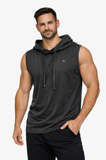 Ath-Dept Sport Wear con Capucha Negra