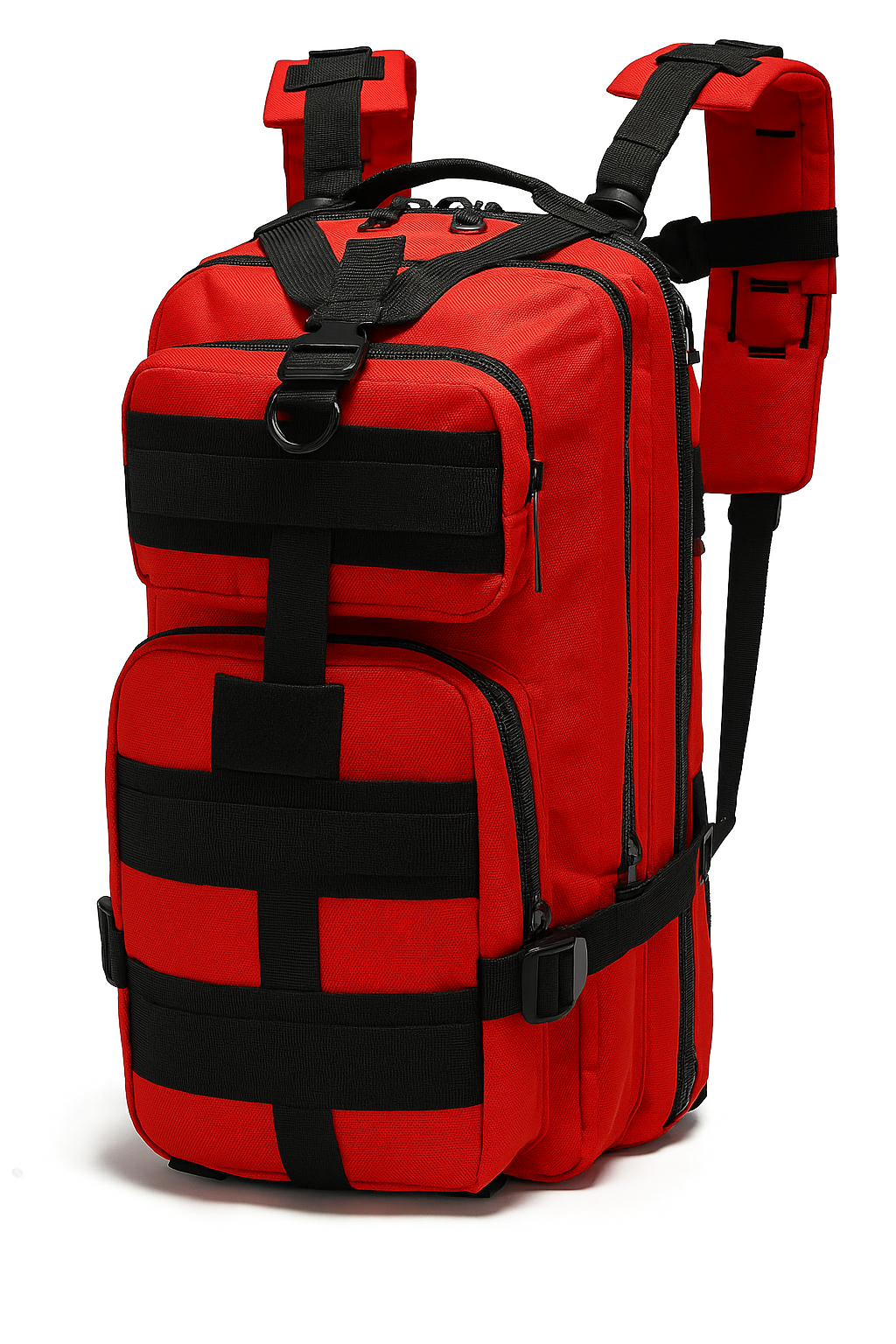 Mochila Táctica Militar Impermeable Laptop 25l Roja