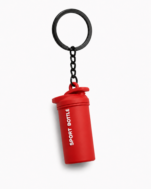 Llavero Fitness Shaker Rojo