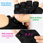 Guantes Para Pesas EVO Fitness iron Grip Antideslizantes EVO