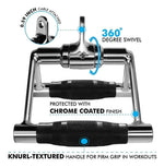 Angulo De Remo Estribo Agarre Accesorio Para Polea Gym