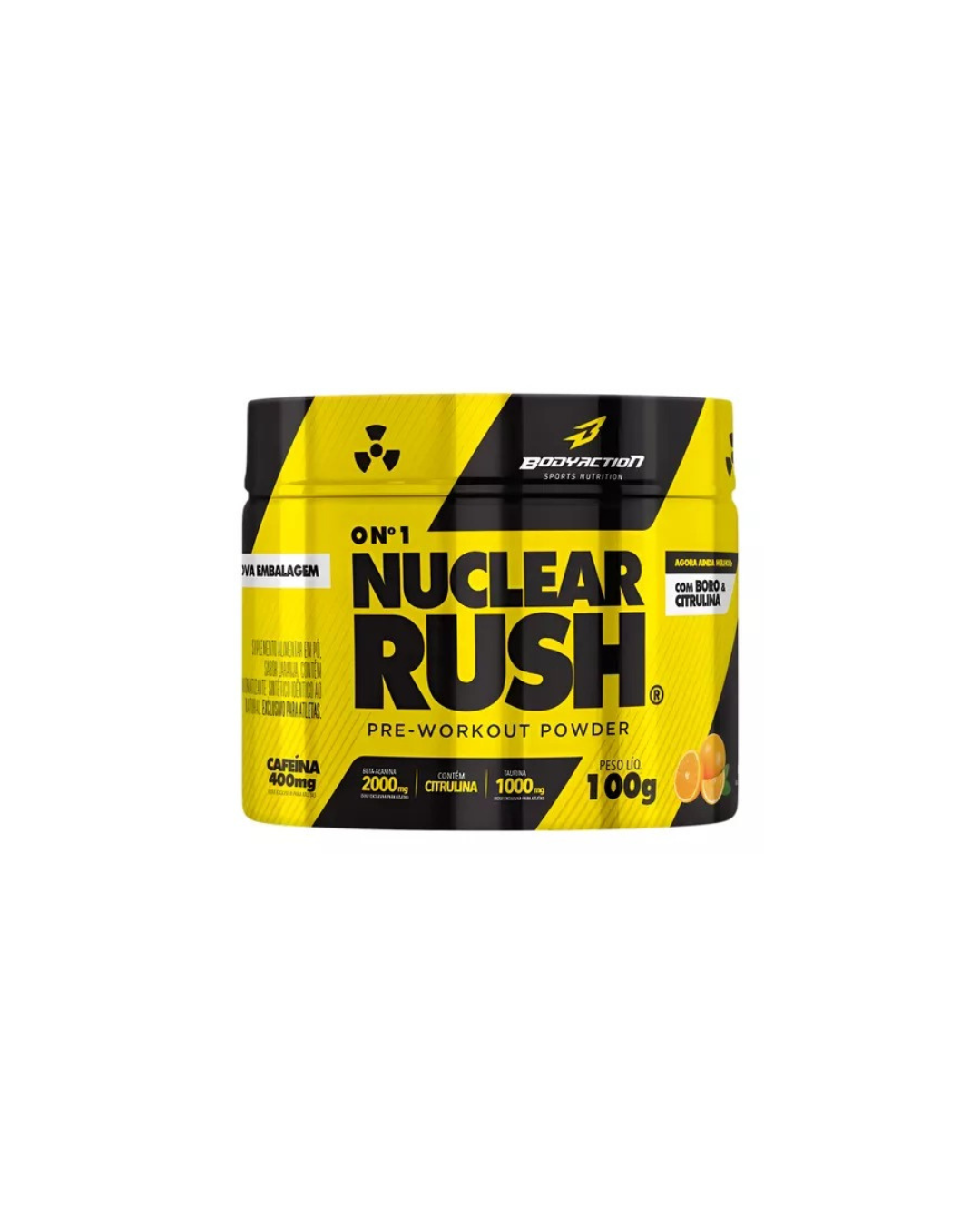 Pre Entreno Polvo Nuclear Rush