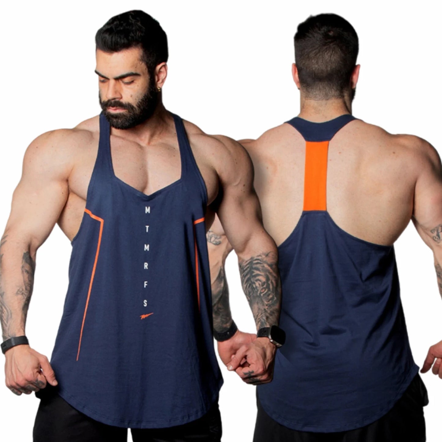 Musculosa Anatomic VShape Cadence Azul Marino