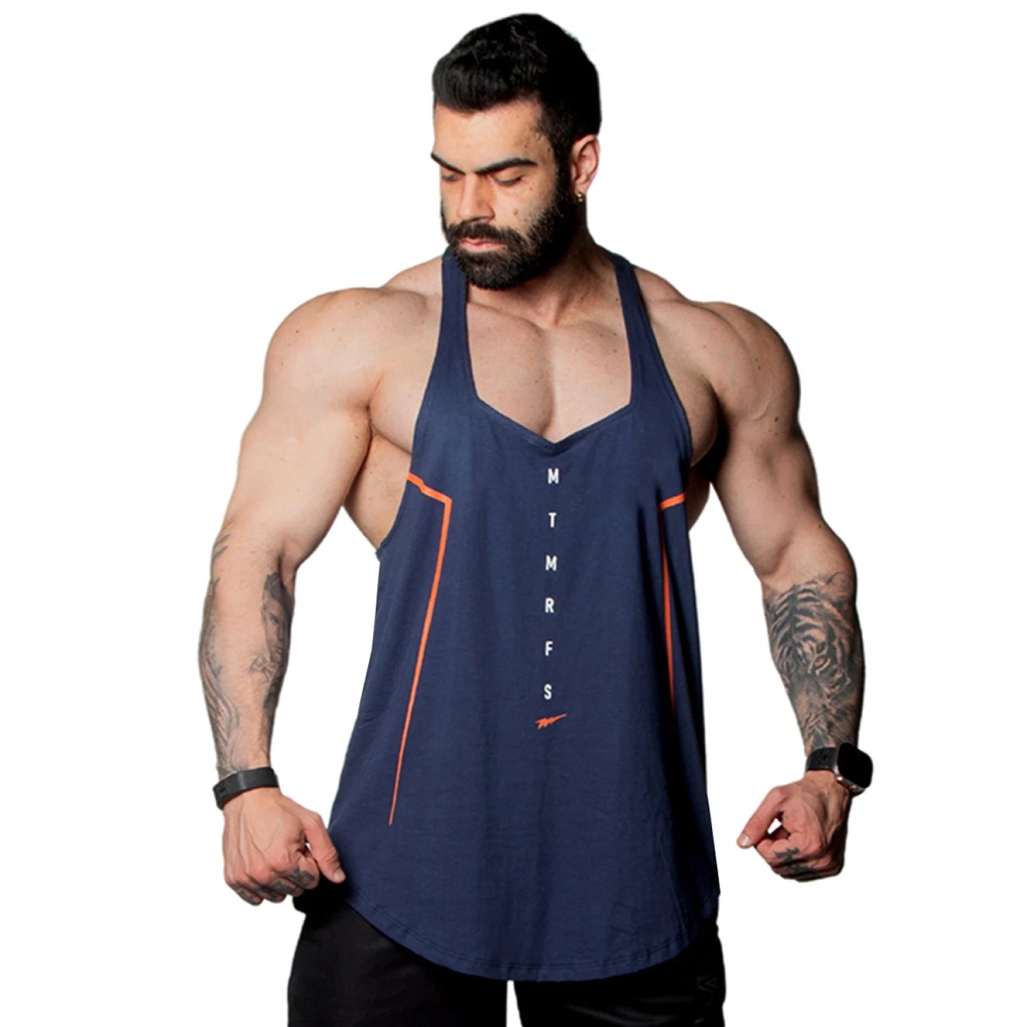 Musculosa Anatomic VShape Cadence Azul Marino