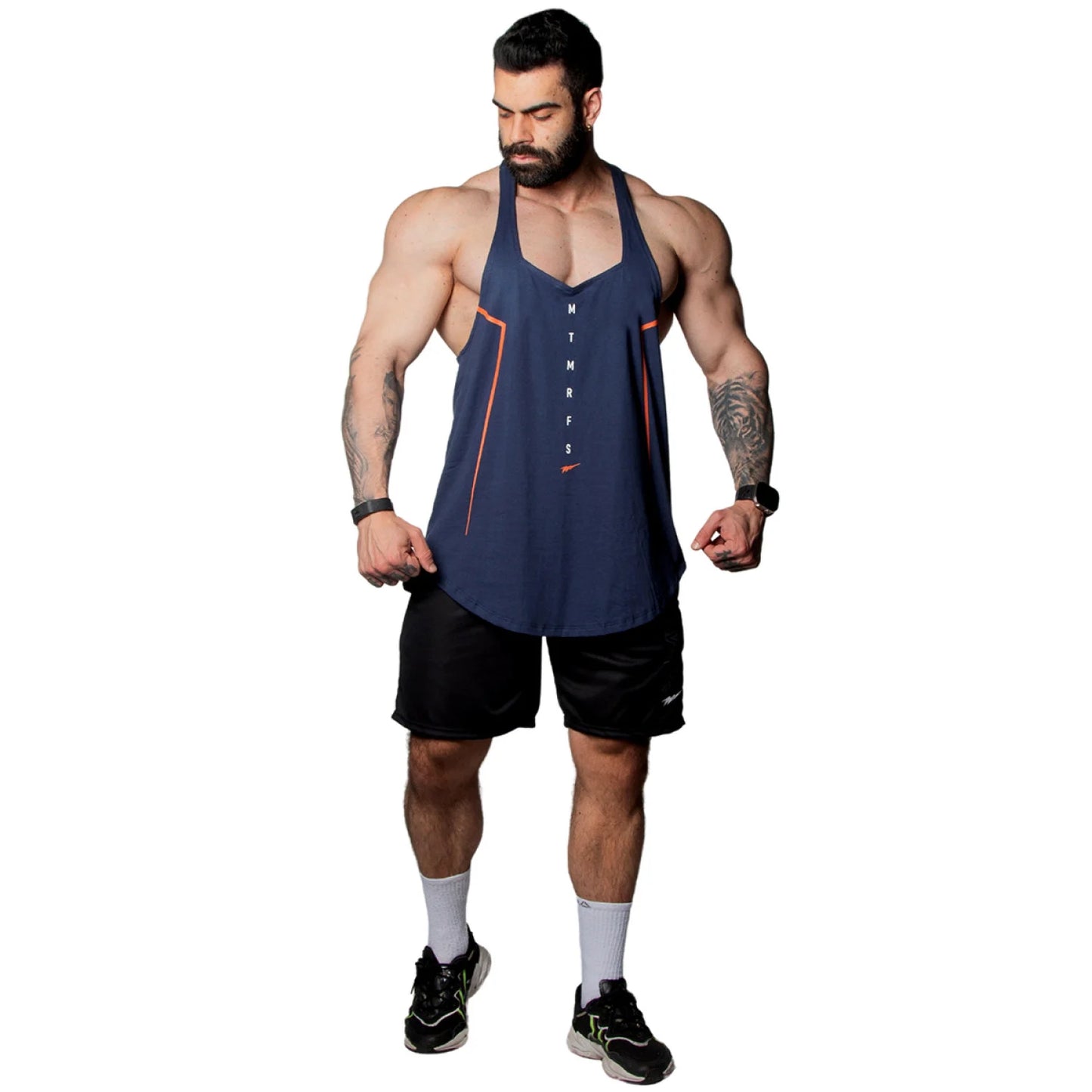 Musculosa Anatomic VShape Cadence Azul Marino