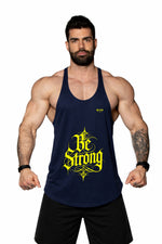 Musculosa Be Strong Azul Marino