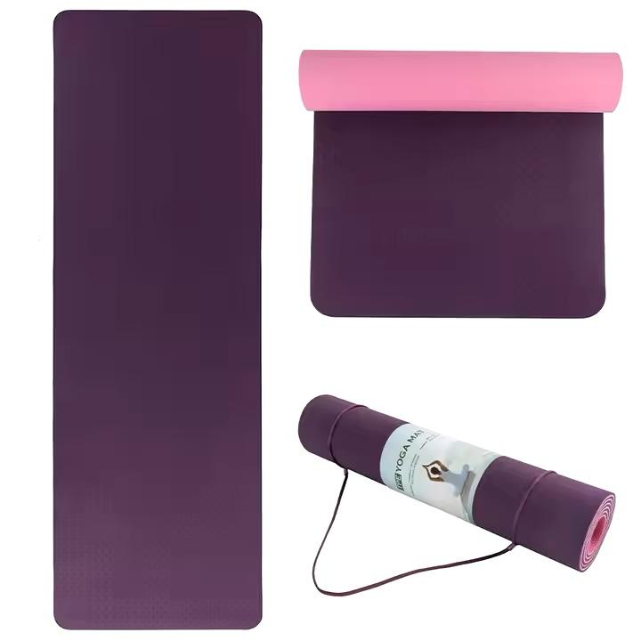Mat Yoga Colchoneta Eco 8mm Doble Color