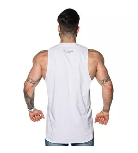Musculosa Leñador Snow Blanca