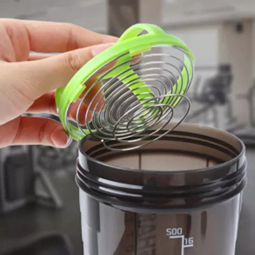 Vaso Baitidor Mezclador Shaker Verde