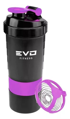 Vaso Baitidor Mezclador Shaker Lila
