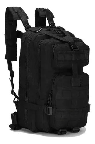 Mochila Táctica Militar Impermeable Laptop 25l Negra