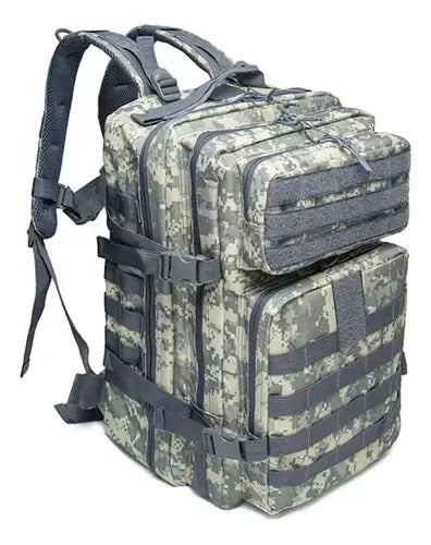 Mochila Táctica Militar Impermeable Verde Oscuro
