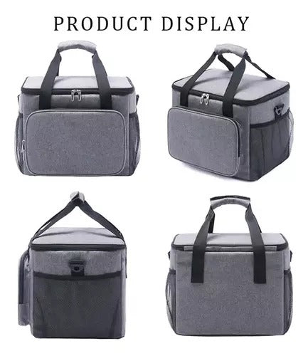 Lonchera Termica Conservadora Bolso Hermetico Tuppers 15l