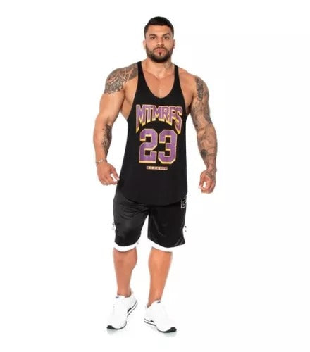 Musculosa Anatomic Baseball 23 negra