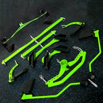 Kit Agarres Grips Polea Alta Gimnasio Gym Forrado En Goma