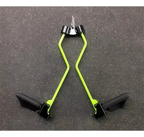 Kit Agarres Grips Polea Alta Gimnasio Gym Forrado En Goma