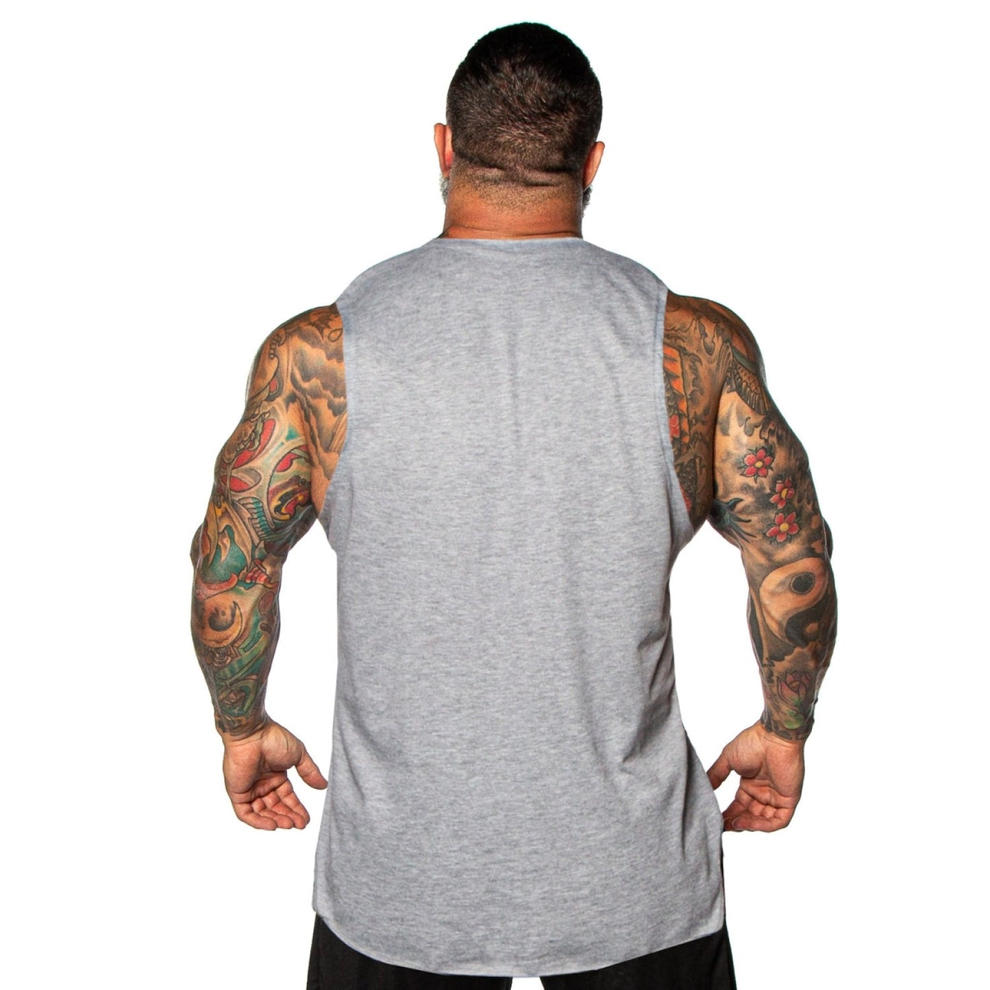 Musculosas Leñador Gris