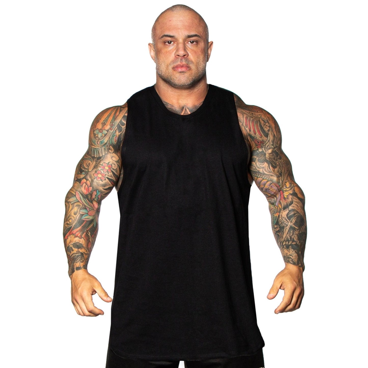 Musculosas Leñador Negra