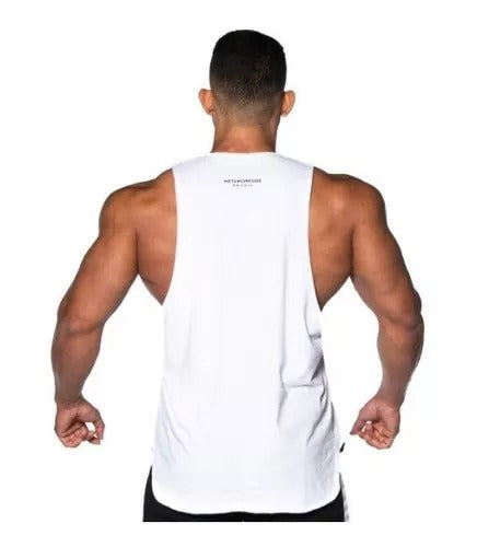 Musculosa Leñador Zoom Blanca