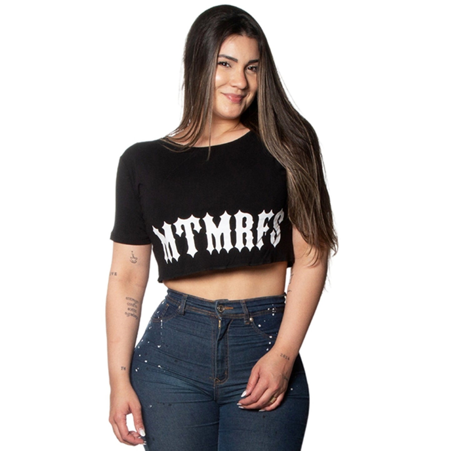 Cropped de Dama Tattoo
