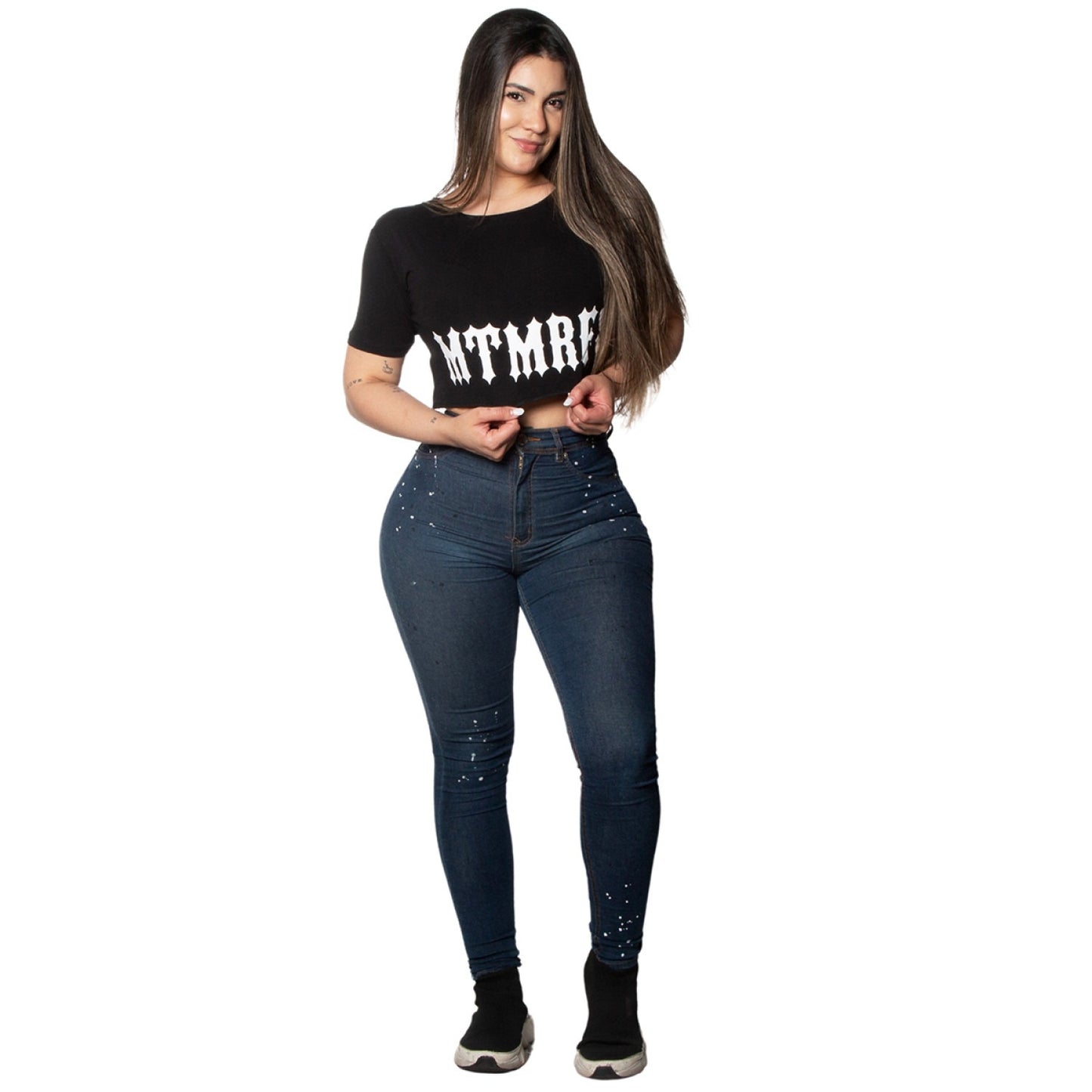 Cropped de Dama Tattoo