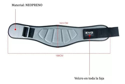 Combo Cinto Neopreno premium + Strap Basic