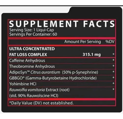 Lipo Black UC 60 - NUTREX