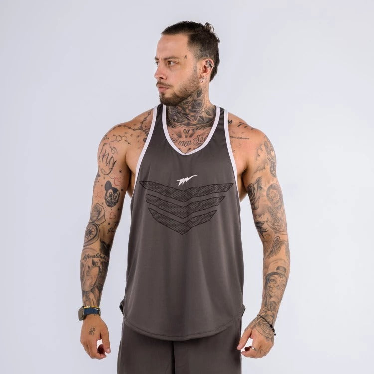Musculosa AnatomicDryFit Siege Gris
