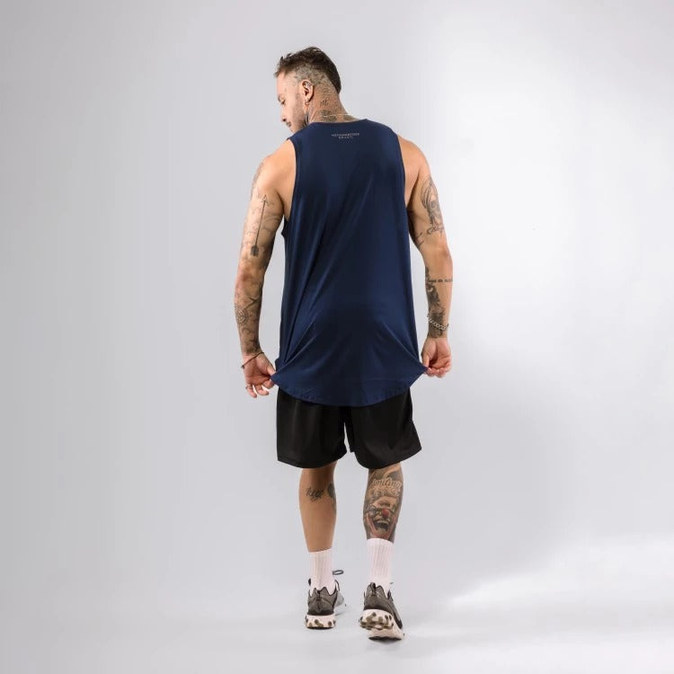 Musculosa Leñador Pacific Azul
