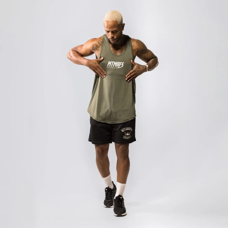 Musculosa Anatomic Dry Aerodry Sports Verde Militar