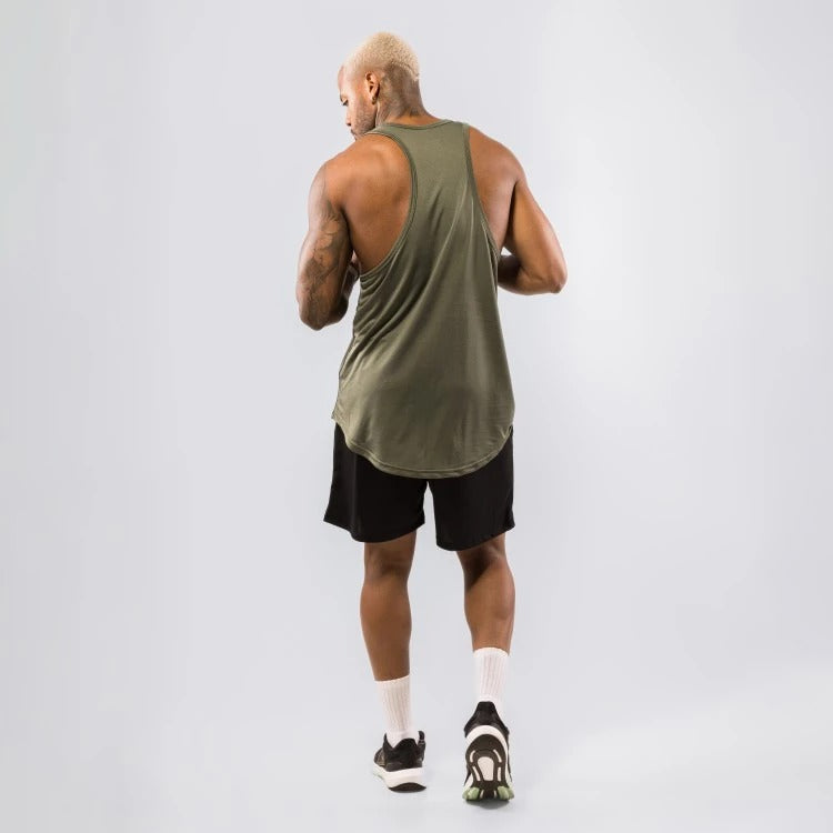 Musculosa Anatomic Dry Aerodry Sports Verde Militar