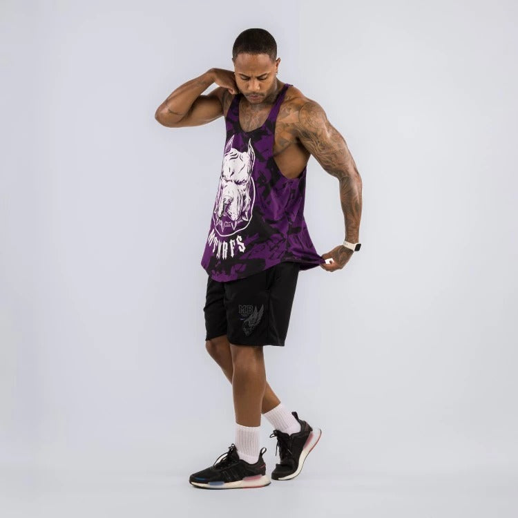 Musculosa Anatomic Pitbull Lila