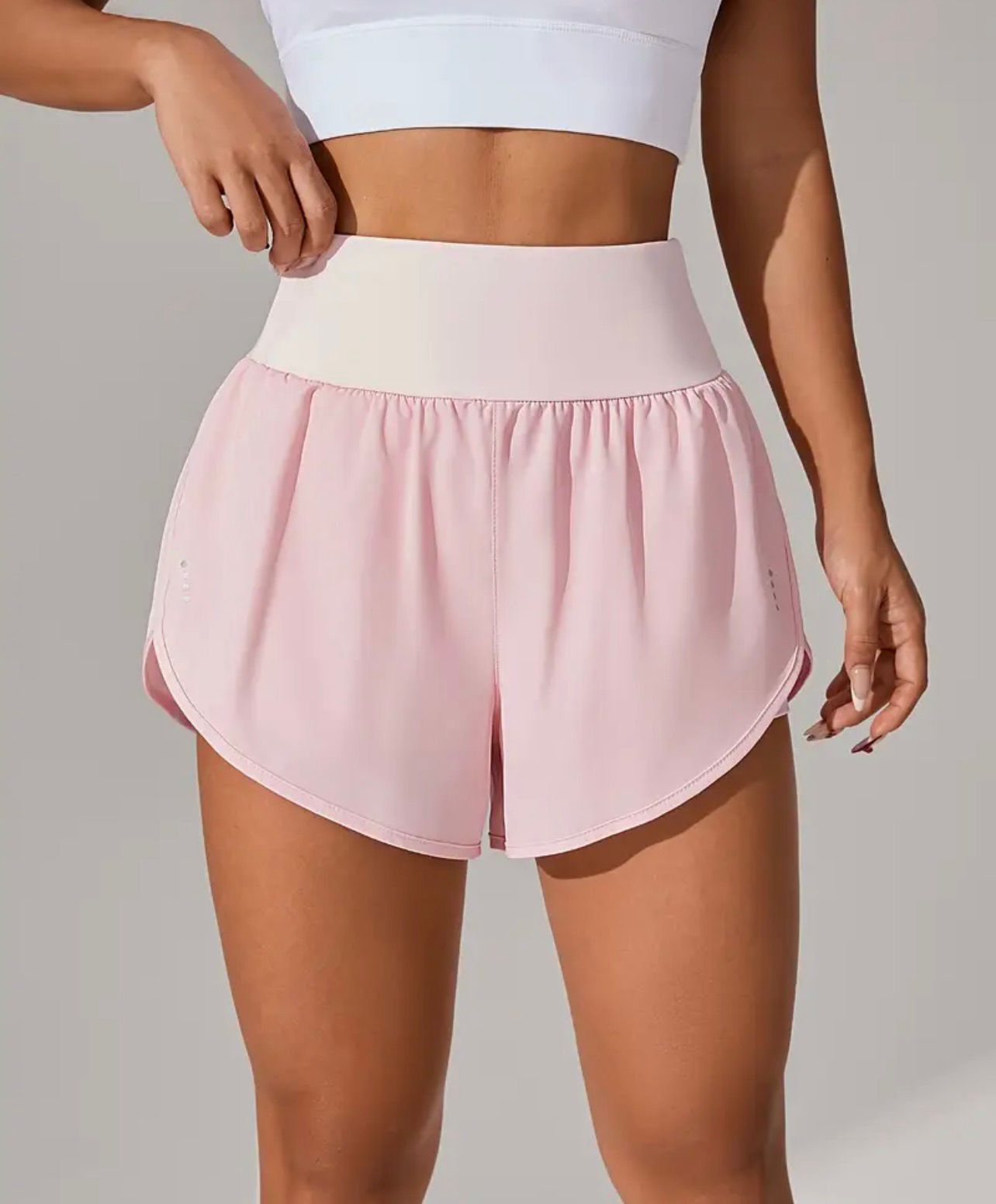 Short rosa de entrenamiento