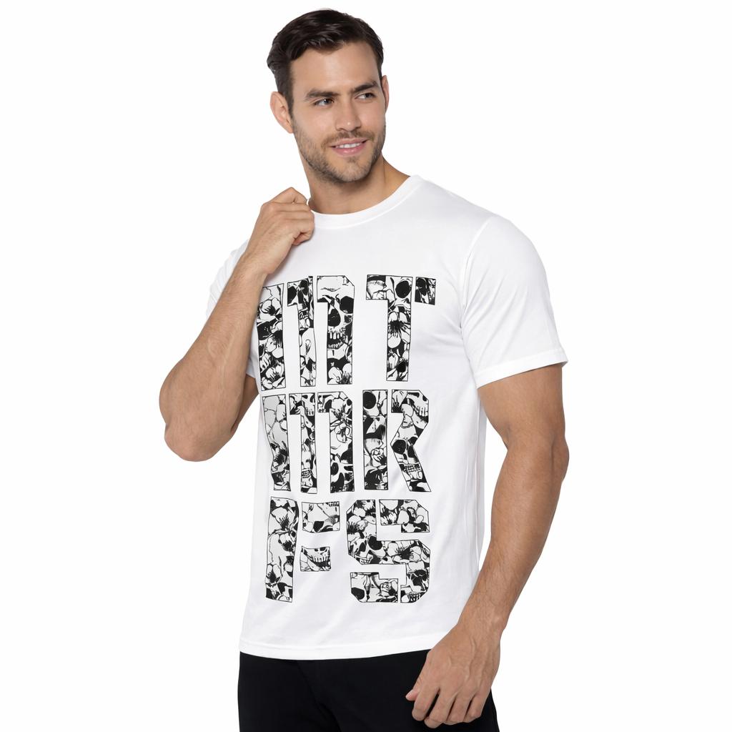 Remera blanca mtmbfs skull