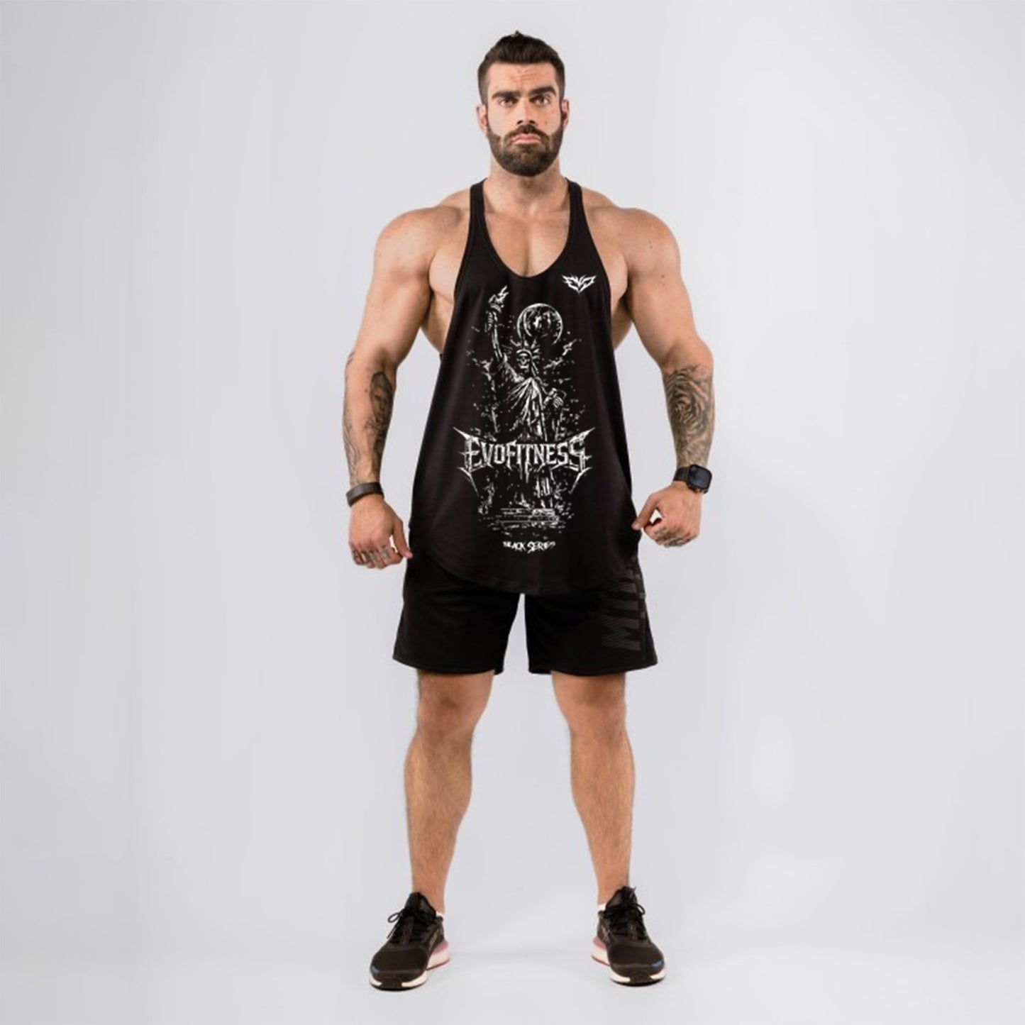 Musculosa Anatomic Estatua libertad negra