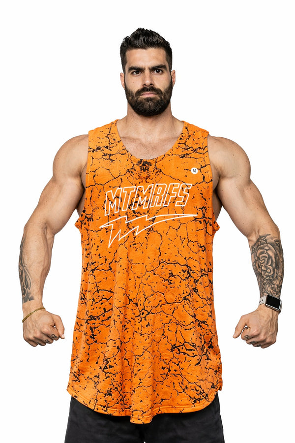 Musculosa Leñador Golds Texture