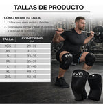 Rodilleras Neo Preno 7mm Compresion Gym Crossfit Negras
