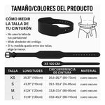 Cinturon de entrenamiento Cuero PREMIUM negro