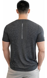 Remera DryFit Running Negra