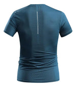 Remera DryFit Running Celeste