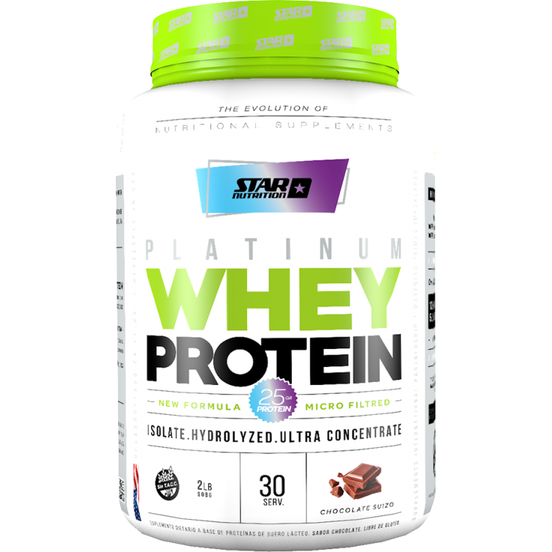 WHEY PROTEIN STAR NUTRITION EVOLUTION 2LB CHOCOLAT - STAR NUTRITION