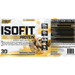 Isofit Strawberries 30 serv - NUTREX
