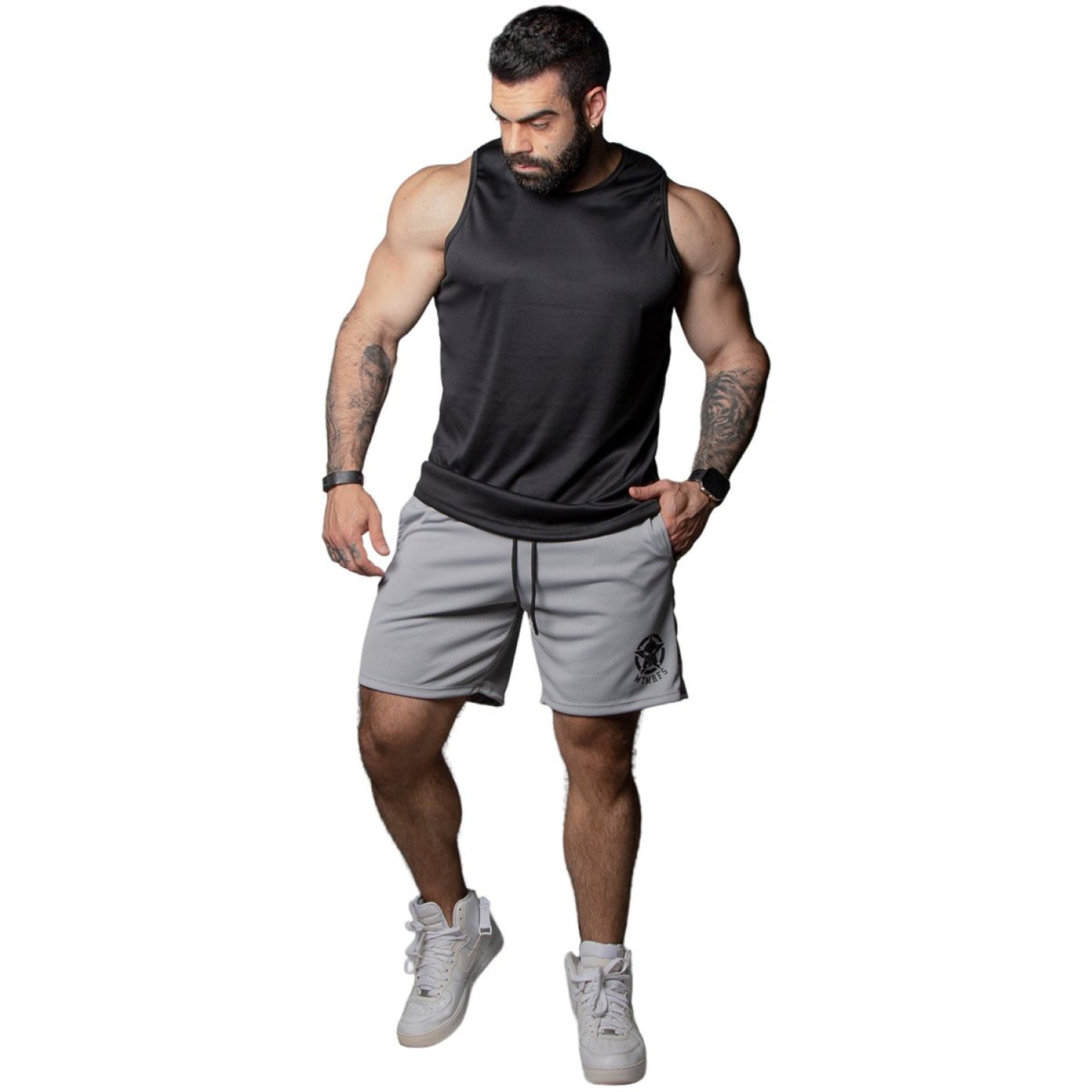 Short Dry Forces Gris