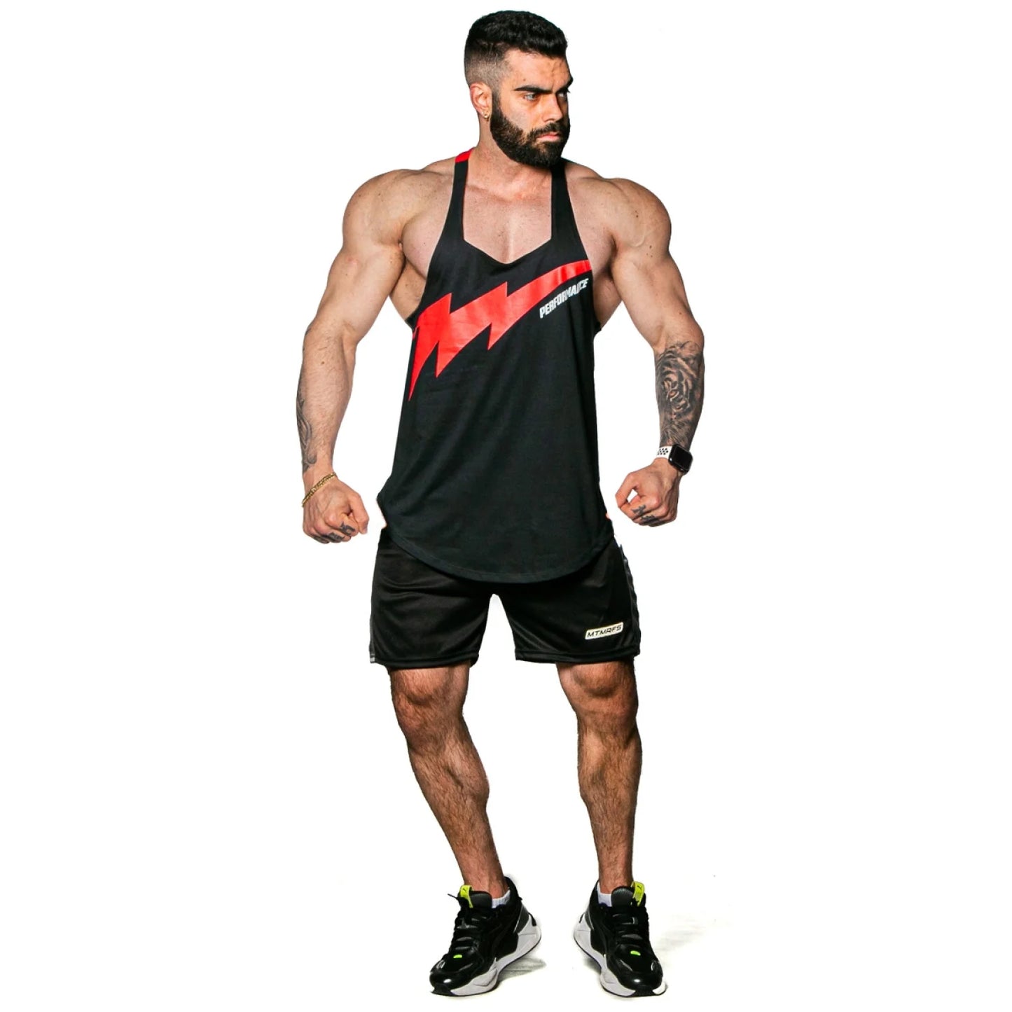 Musculosa Anatomic VShape Red Bolt