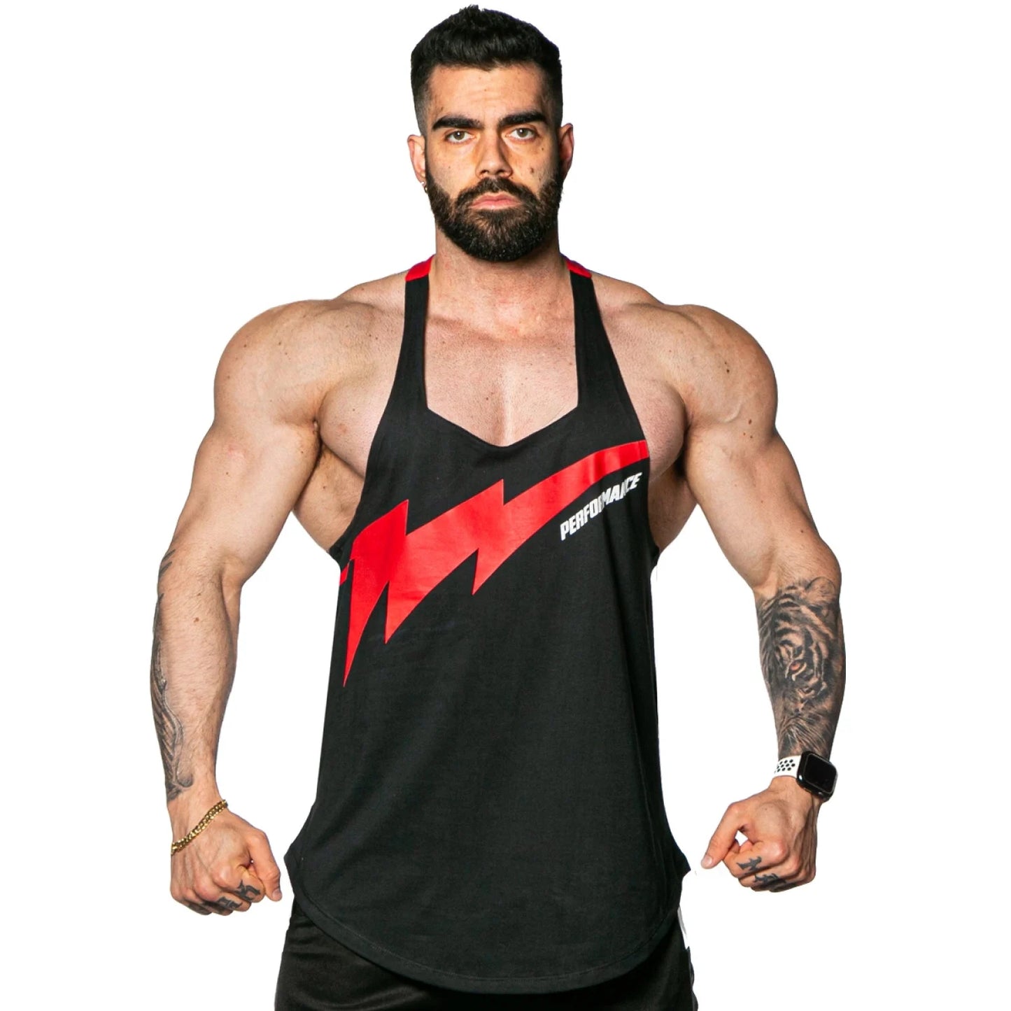 Musculosa Anatomic VShape Red Bolt