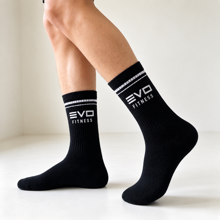 Medias Deportivas EVO Fitness Negras