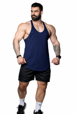 Musculosa lisa Azul Marino