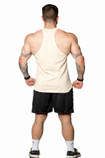 Musculosa lisa Beige