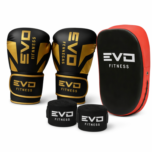 Kit foco + guantes de boxeo + vendas